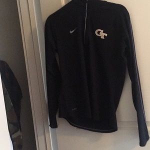 Nike Black Women’s Georgia Tech Quarter-Zip Jacket